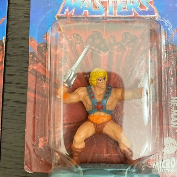 Masters of the Universe Mattel Micro Collection.  Set of 5 figures. - Picture 5 of 6